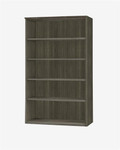 Mayline Group Gray Steel Laminate 5 Shelf Medina Bookcase by Mayline 