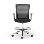 Cherryman Office Furniture iDesk Oroblanco 405B Hi Task Mesh Drafting Chair 