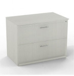 Mayline Group Medina Series Sea Salt Finished 2 Drawer Locking Lateral File Cabinet by Mayline 