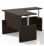 Mayline Group Mayline Aberdeen Height Adjustable L-Desk AT58