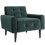  Modway Delve Contemporary Velvet Armchair (4 Color Options!) 