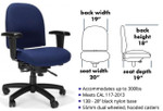 RFM Preferred Seating Internet Office Chair 4815