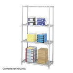 Safco Products Safco 18" x 36" Wire Shelving Unit 5285 