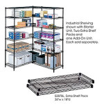 Safco Products Safco 18" x 36" Wire Shelving Unit 5285 