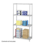 Safco Products Safco 18" x 36" Wire Shelving Unit 5285GR 