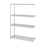 Safco Products Safco 18" x 48" Wire Shelving Unit 5291 