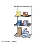 Safco Products Safco 36" x 24" Wire Shelving Unit 5288BL 
