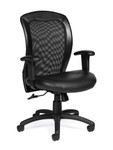  Offices To Go 11692 Adjustable Mesh Back Ergonomic Chair 