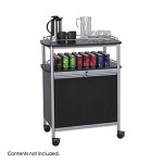 Safco Products Safco Beverage Cart 8964BL 
