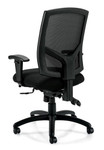 Offices To Go 11769B Mesh Back Multi-Function Chair with Arms