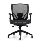 Offices To Go 2821 Black Mesh Synchro Tilt Task Chair