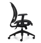 Offices To Go 2821 Black Mesh Synchro Tilt Task Chair