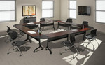 Mayline Group Mayline Flip-N-Go Series 6' Nesting Room Table LF1872
