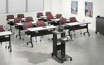 Mayline Group Mayline Flip-N-Go Training Table LF2460