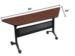 Mayline Group Mayline Flip-N-Go Training Table LP24 