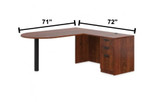  Offices To Go American Dark Cherry Superior Laminate Corner Desk SL-24 