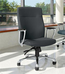 Global Total Office Global 2790LM-4 Genuine Leather Mirage Chair 