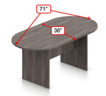 Offices To Go SL7136RS Superior Laminate Conference Table (5 Finish Options!)