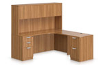  Offices To Go Superior Laminate Corner Desk with Hutch SL-25 