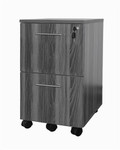 Mayline Group Mayline Medina MNFFLGS Locking Gray Steel Wood Laminate File File Pedestal