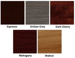 Offices To Go Superior Laminate L Shaped Desk with Hutch SL-25 (5 Finishes Available!)