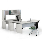 Mayline Group Mayline Medina MNT31 U-Shaped Executive Office Configuration