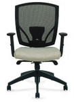  Offices To Go Synchro-Tilter Office Chair with Custom Upholstered Seat 