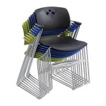 Safco Products Safco Veer Stack Chair 4286 (4 Pack)