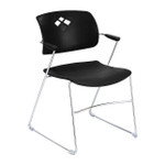 Safco Products Safco Veer Stack Chair 4286 (4 Pack)