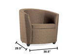 Global Total Office Global 3371 Sirena Bucket Lounge Chair