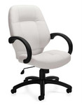  Offices To Go White Executive Chair 2788-BL28 