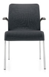Global Total Office Global 5941 Lite Series 4 Leg Mesh Guest Chair with Arms (24 Color Options Available!)