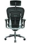 Eurotech Seating Eurotech Black Leather Ergohuman Luxury Ergonomic Office Chair LE9ERG