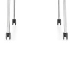 Global Total Office Global 5942C Lite Series Mesh Side Chair with Arms and Casters (24 Color Options Available!)