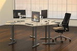 Mayline Group Mayline ML 2 Stage Height Adjustable 120 Degree Surface Table 5248DLH (Multiple Finish Options!)