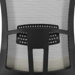 Global Total Office Vion High Back Mesh Office Chair with Polished Base by Global
