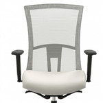 Global Total Office Vion High Back Mesh Office Chair with Polished Base by Global 
