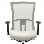 Global Total Office Vion High Back Mesh Office Chair with Polished Base by Global