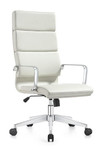 Woodstock Marketing Woodstock Jimi High Back Off White Leather Office Chair