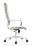 Woodstock Marketing Woodstock Jimi High Back Off White Leather Office Chair