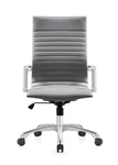 Woodstock Marketing Janis Ribbed Back Conference Chair (6 Color Options!)