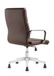 Woodstock Marketing Jimi Brown Leather Side Chair