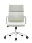 Woodstock Marketing Jimi Mid Back Contemporary Leather Conference Chair (4 Color Options!)