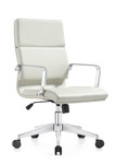Woodstock Marketing Jimi Mid Back Contemporary Leather Conference Chair (4 Color Options!)