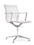 Woodstock Marketing Joan White Mesh Side Chair