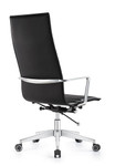  Woodstock Marketing Joe High Back Carbon Black Leather Office Chair 