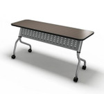 Mayline Group Mayline Sync Series 54" x 18" Mobile Training Table That Nests SY1854