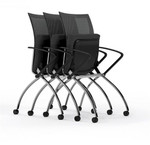 Mayline Group Mayline Valore High Back Training Chair TSH1 (2 Chairs)