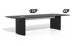Mayline Group Medina 10' Mocha Conference Table MNC10LDC by Mayline (Available with Power!)