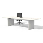 Mayline Group Medina 10' Sea Salt Conference Table MNC10TSS by Mayline (Available with Power!) 